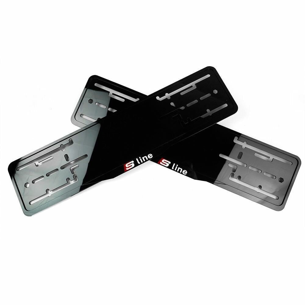 3D рамки номерного знака Audi S-Line — фото 2