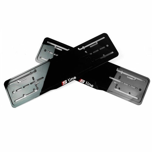 3D рамки номерного знака Audi S-Line — фото 2