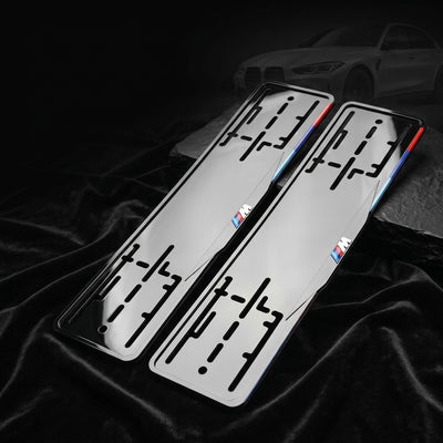 3D рамки номерного знака BMW M Performance — дизайн 6 — фото 1