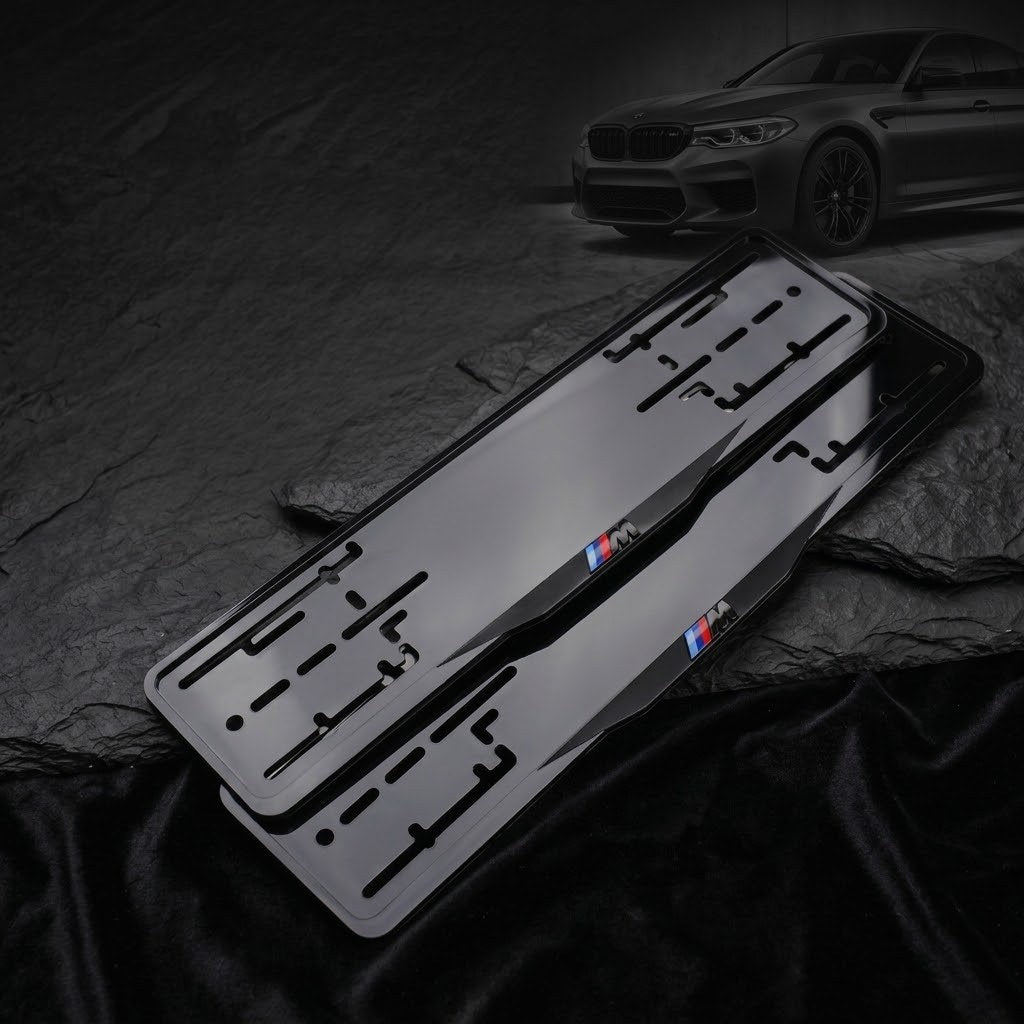 3D рамки номерного знака BMW M Performance — дизайн 3 — фото 1