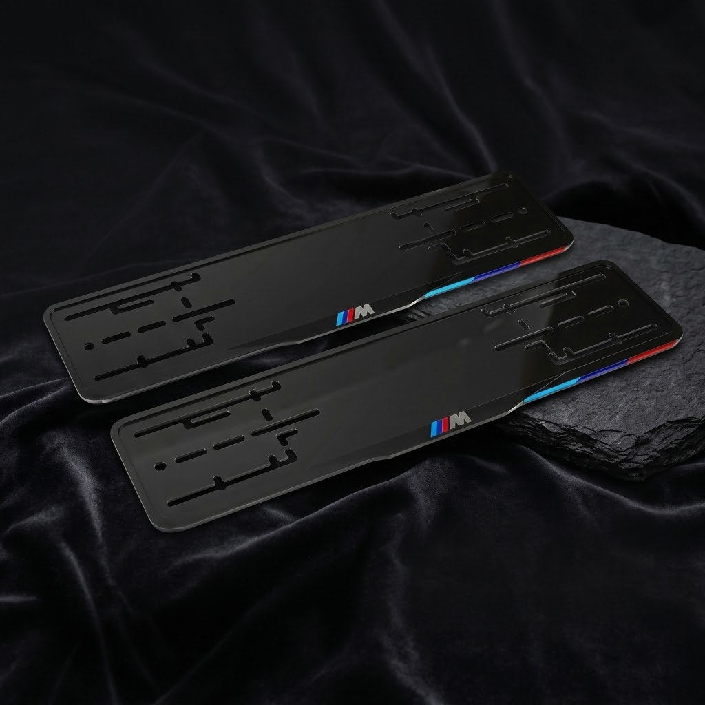 3D рамки номерного знака BMW M Performance — дизайн 5 — фото 1
