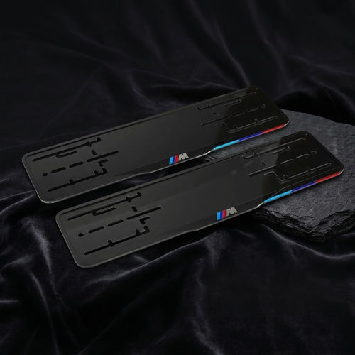 3D рамки номерного знака BMW M Performance — дизайн 5 — фото 1