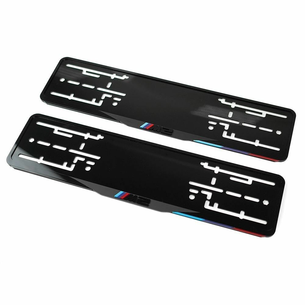 3D рамки номерного знака BMW M2 Competition — фото 3