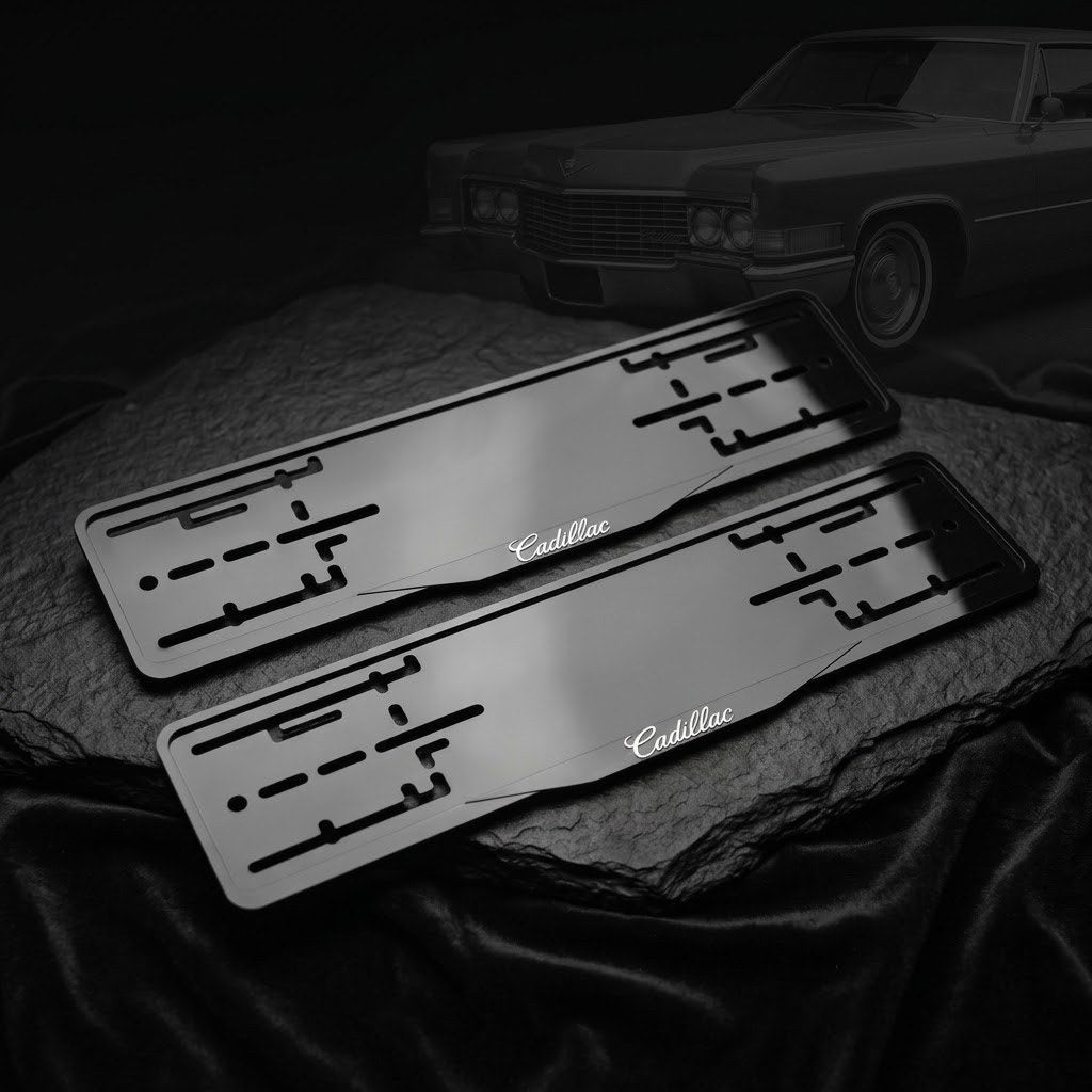 3D рамки номерного знака Cadillac — фото 1