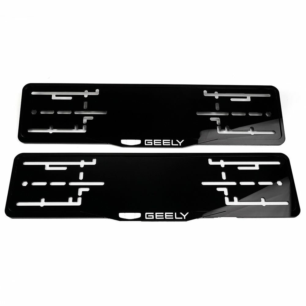 3D рамки номерного знака Geely — фото 3