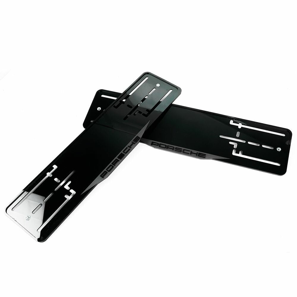 3D рамки номерного знака Porsche — дизайн 1 — фото 3
