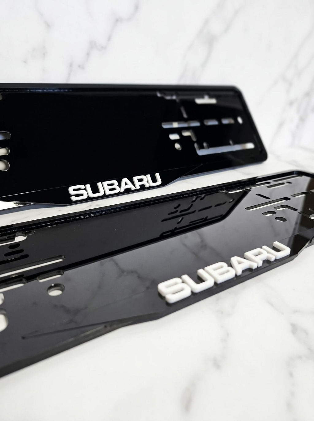3D рамки номерного знака Subaru — фото 3
