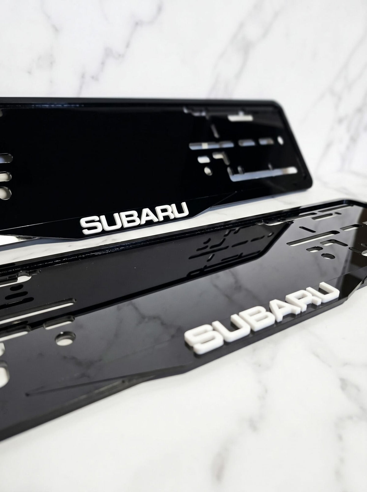 3D рамки номерного знака Subaru — фото 3