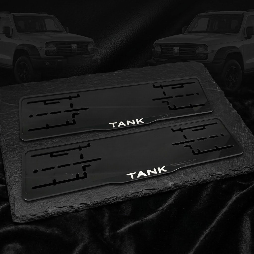 3D рамки номерного знака Tank 300 / 400 / 500 / 700 — фото 1