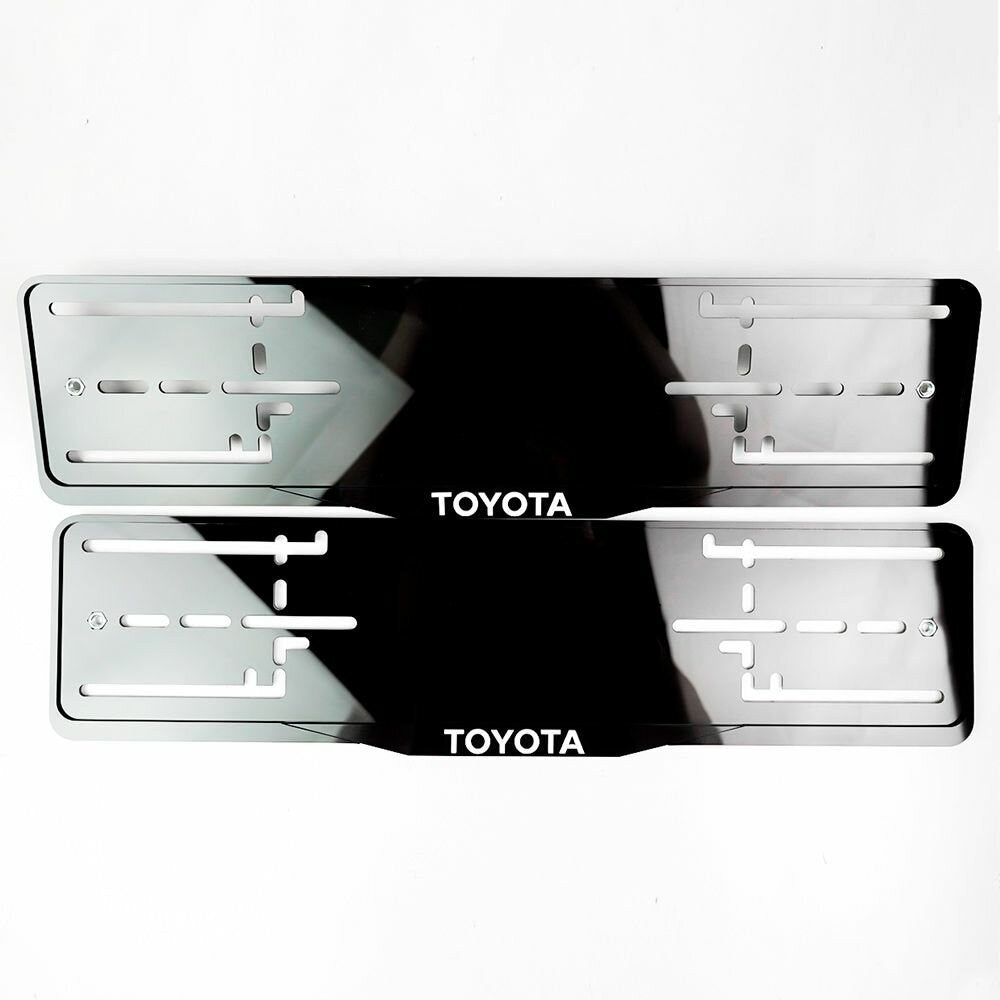 3D рамки номерного знака Toyota — дизайн 1 — фото 2