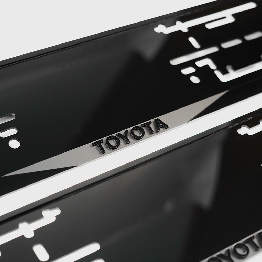 3D рамки номерного знака Toyota — дизайн 3 — фото 2
