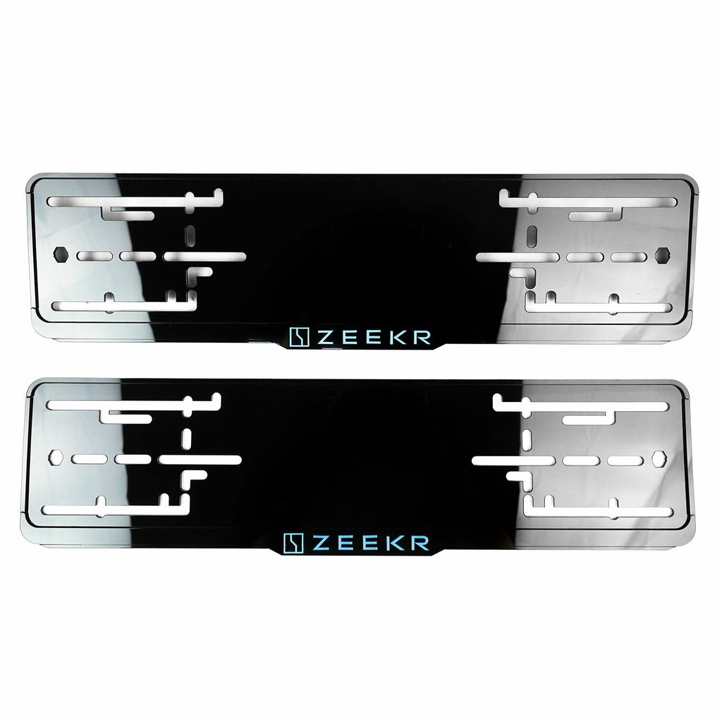 3D рамки номерного знака Zeekr 001 / 007 / X — дизайн 2 — фото 3
